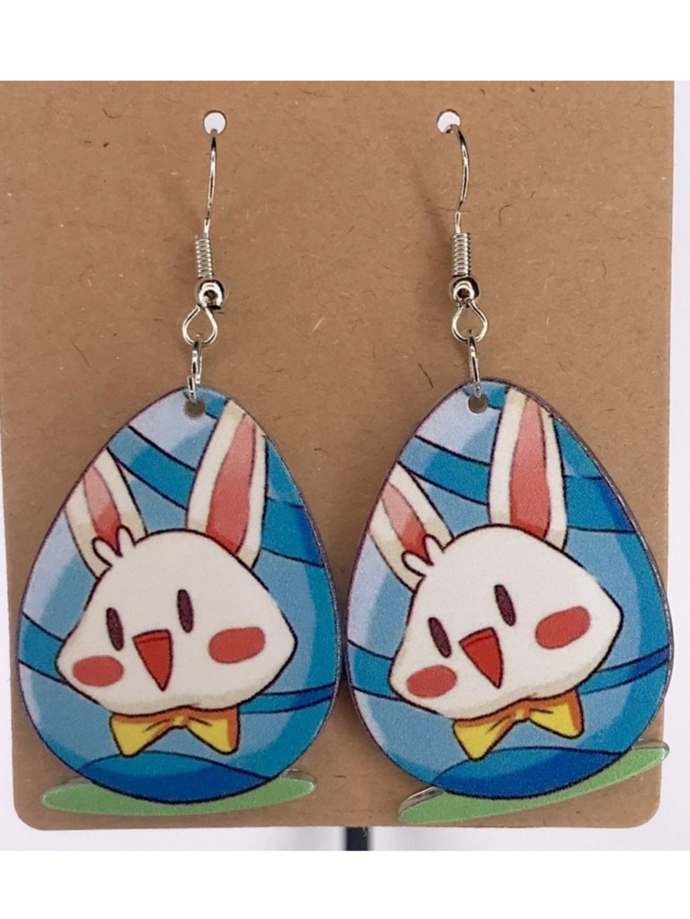 Cute Bunny Earrings Easter Fashion Jewelry